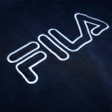 Vintage Fila Logo Sweatshirt Large - Double Double Vintage