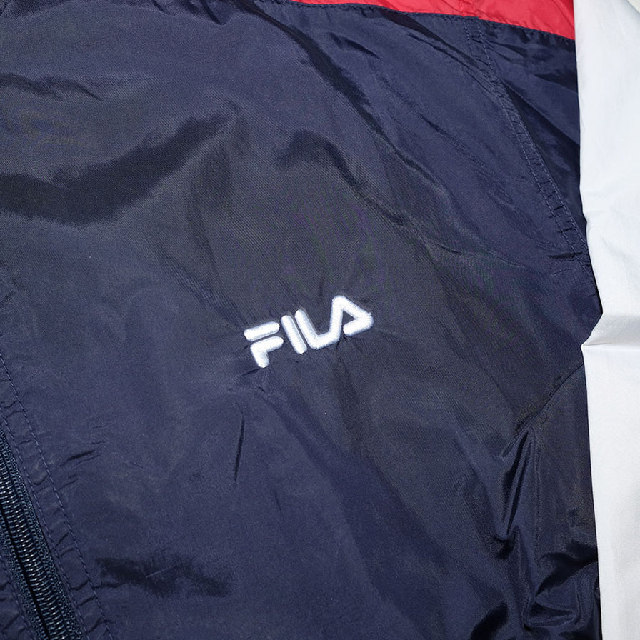Vintage Fila Trackjacket Medium - Double Double Vintage