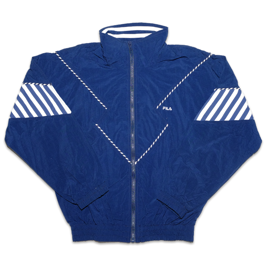 Vintage Fila Trackjacket Medium - Double Double Vintage