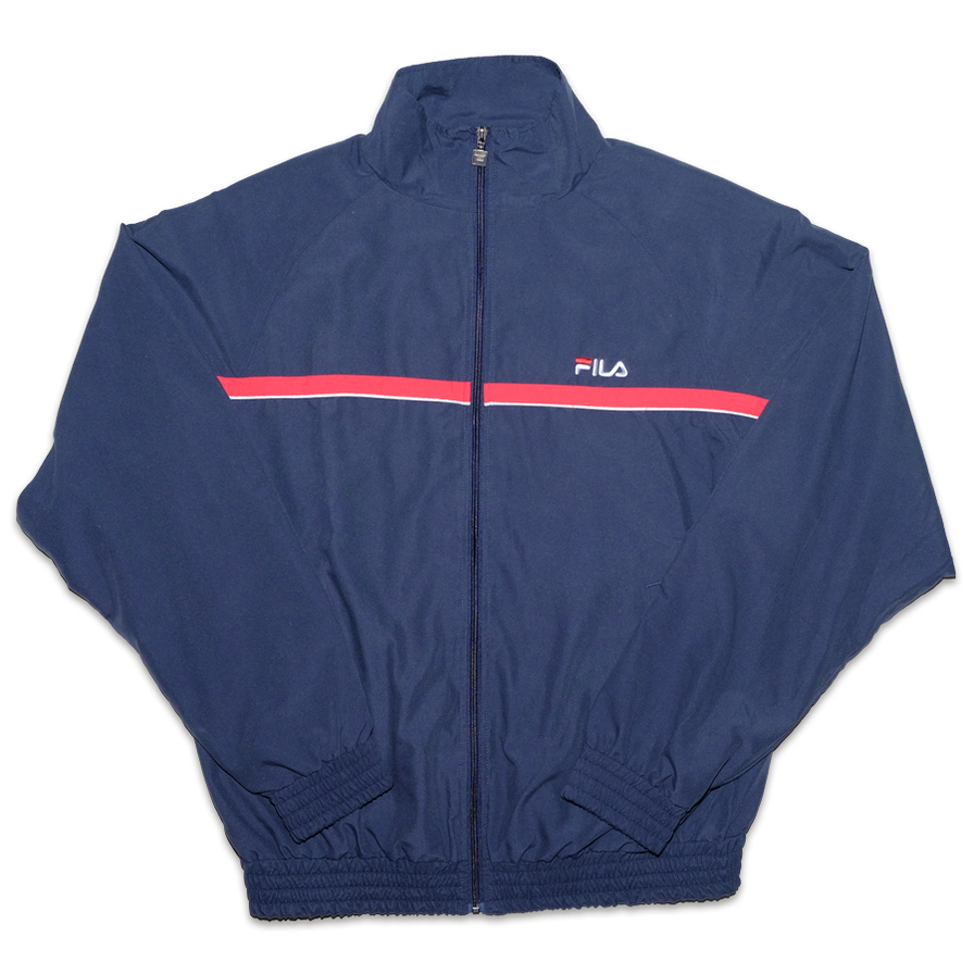 Fila Trackjacket Large - Double Double Vintage
