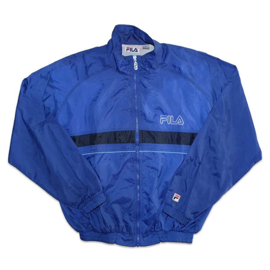 Vintage Fila Track Jacket Large - Double Double Vintage