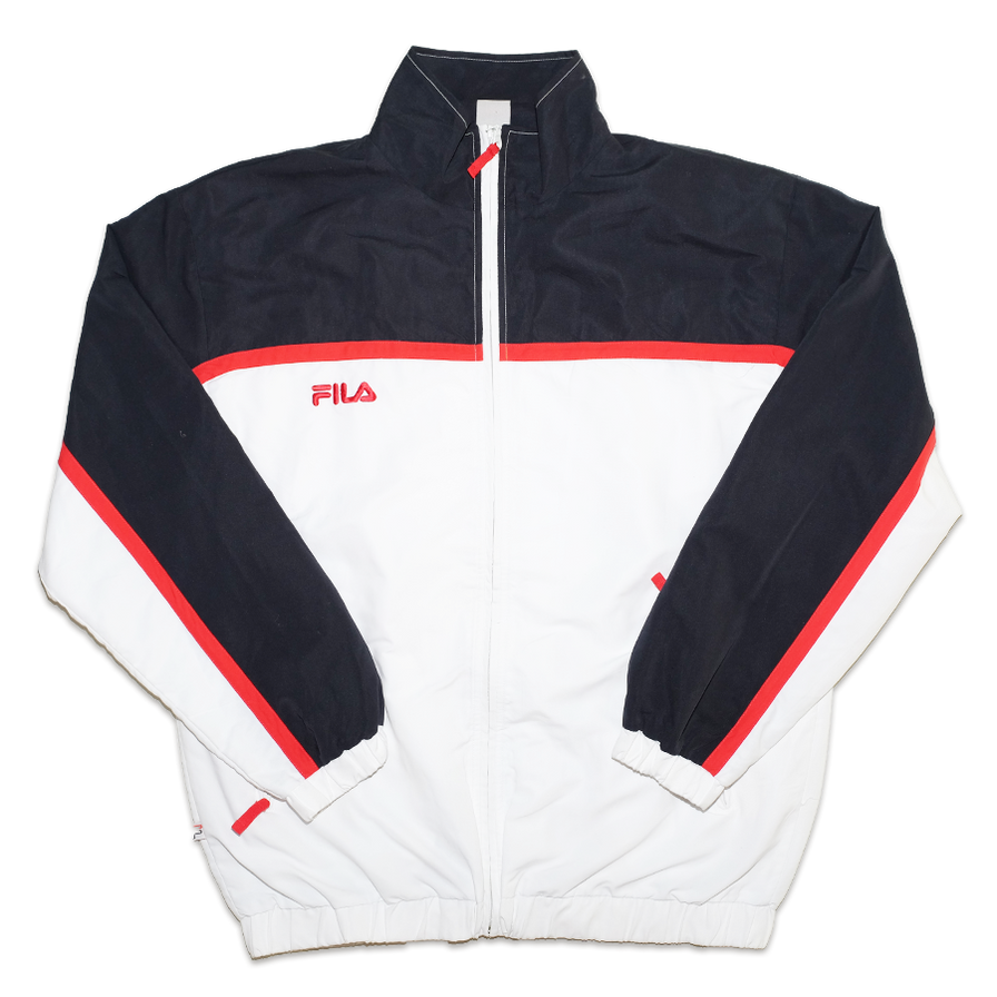 Vintage Fila Track Jacket Large - Double Double Vintage
