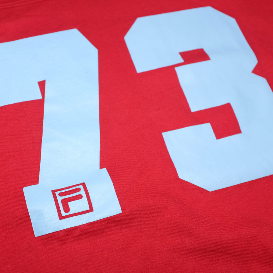 Fila Number 73 T-Shirt XLarge - Double Double Vintage