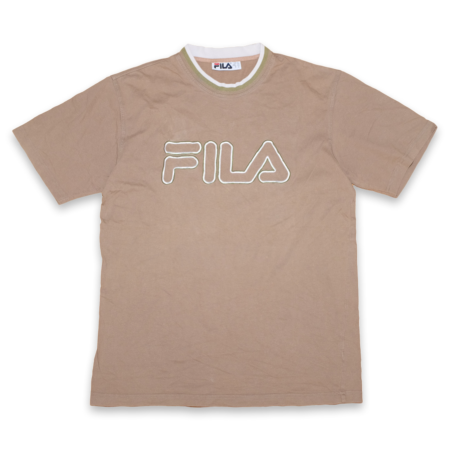 Vintage Fila Logo T-Shirt Medium / Large - Double Double Vintage