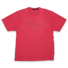 Vintage Fila Logo T-Shirt Large - Double Double Vintage