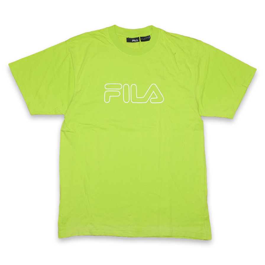 Fila Logo T-Shirt Medium - Double Double Vintage