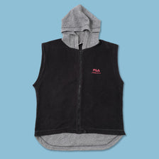 Vintage Fila Fleece Vest Large