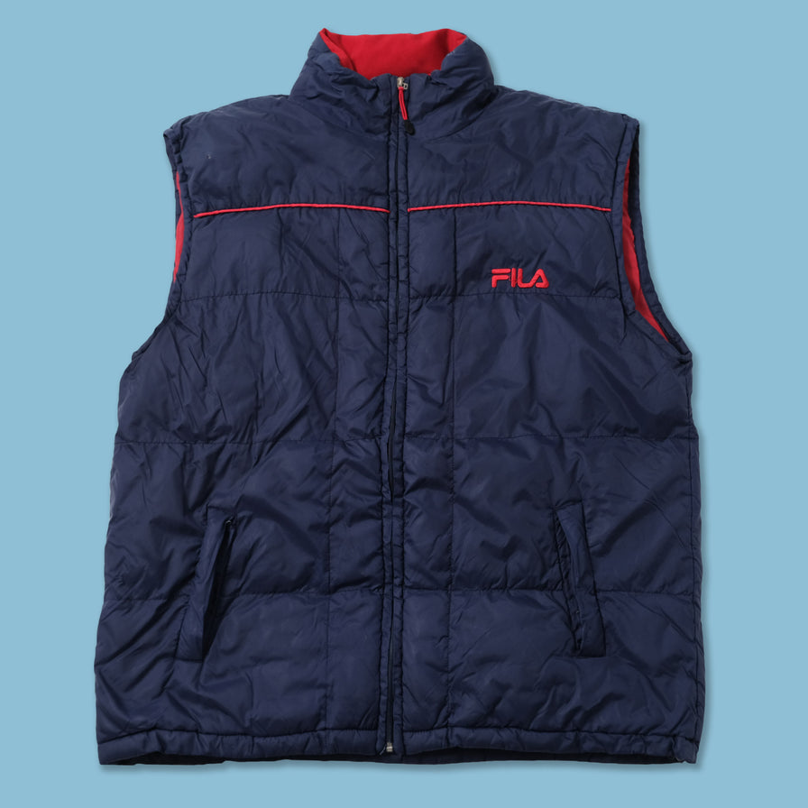 Vintage Fila Puffer Vest XLarge