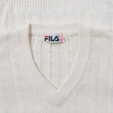 Vintage Fila Knit Vest Medium