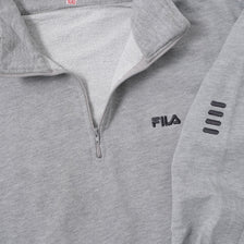 Vintage Fila Q-Zip Sweater Large