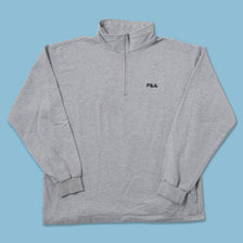 Vintage Fila Q-Zip Sweater Large