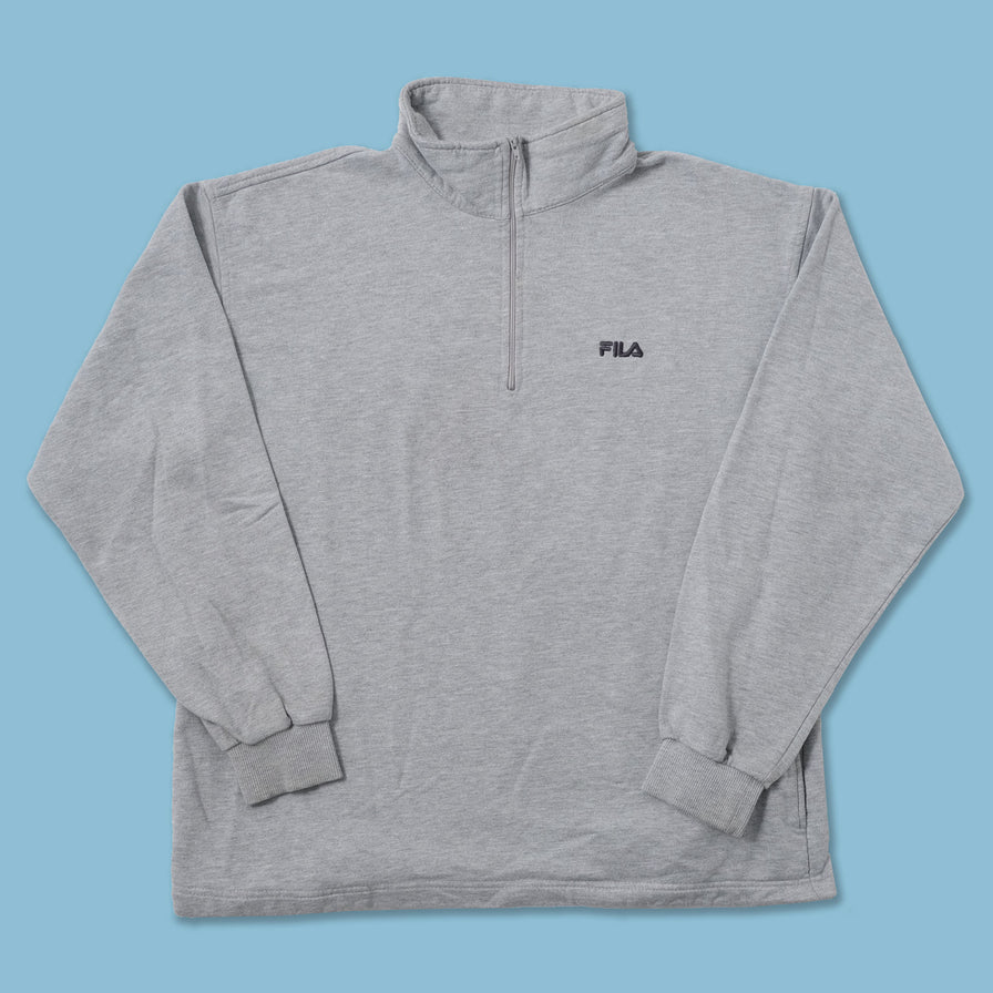Vintage Fila Q-Zip Sweater Large