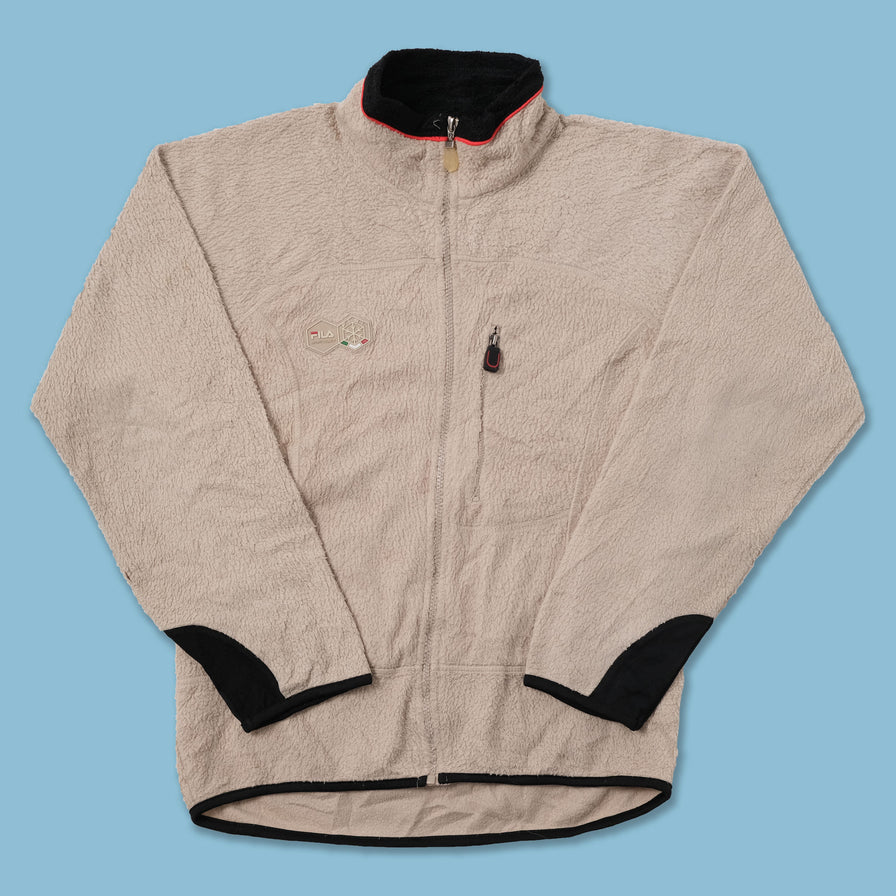 Vintage Fila Women's Fleece Jacket Medium