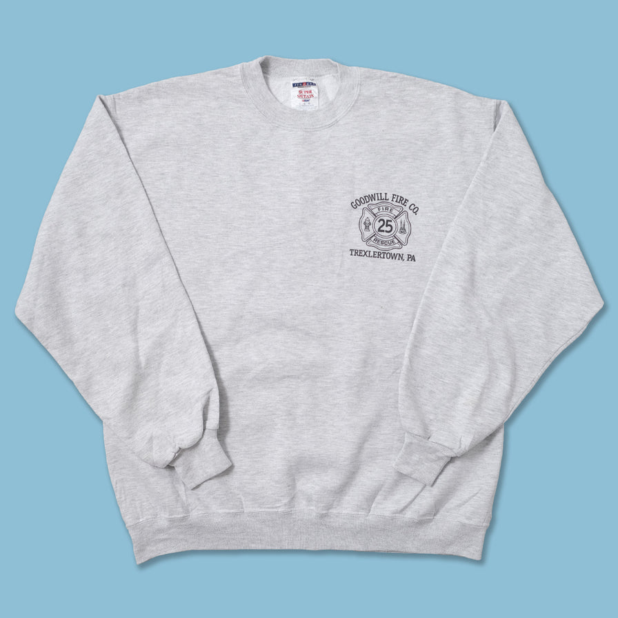 Vintage Goodwill Fire Co. Sweater Large
