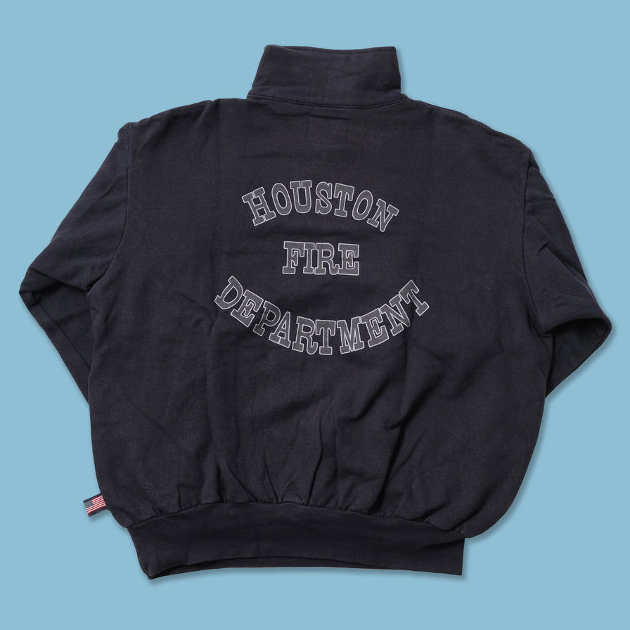 Vintage Houston Fire Department Sweater Medium / Large