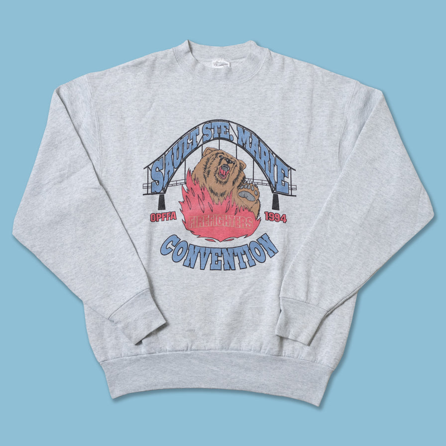 Vintage 1994 Firefighters Convention Sweater Medium