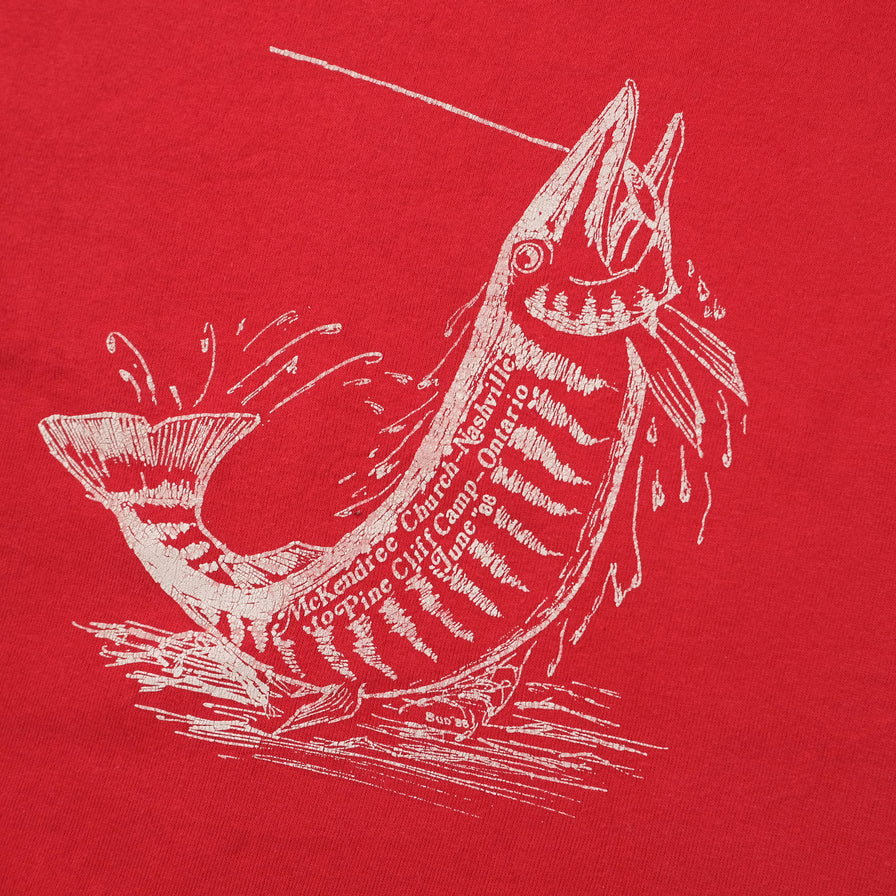 Vintage 1988 Fishing Sweater Medium / Large