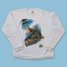 Vintage Fish Sweater Large