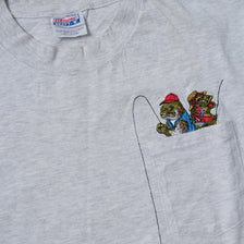 Vintage Fishing T-Shirt Large