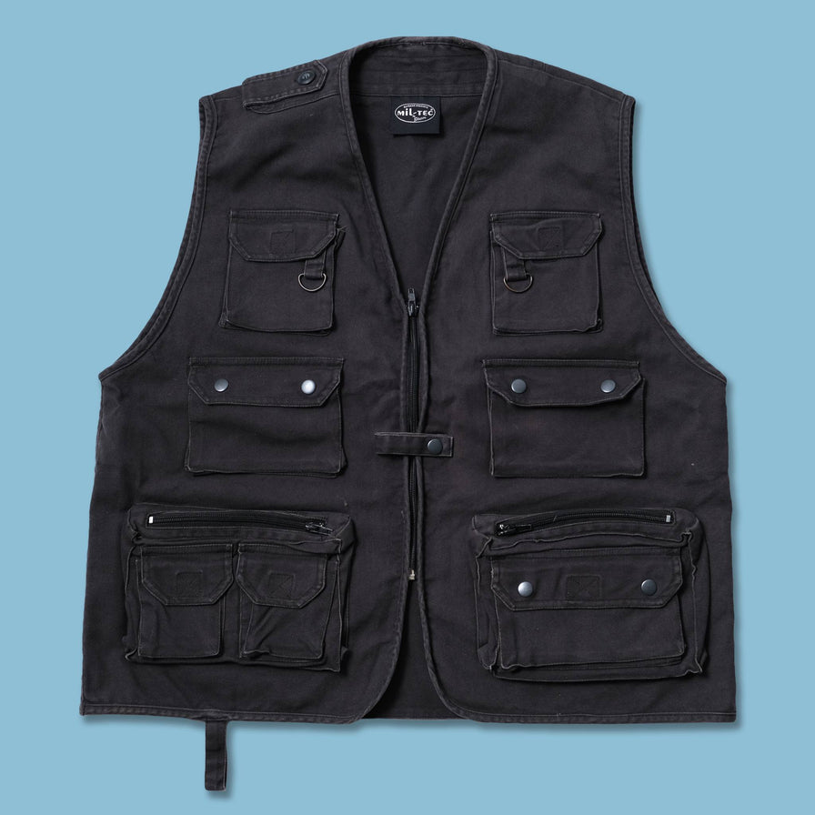 Vintage Utility Vest Large