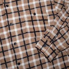 Vintage Plaid Fleece Shirt Medium / Large
