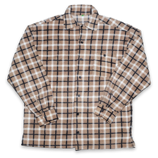 Vintage Plaid Fleece Shirt Medium / Large