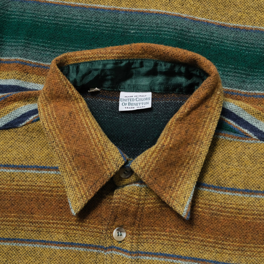 Vintage United Colors of Benetton Flannell Shirt XLarge
