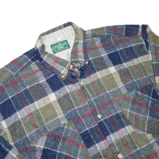 Vintage Flannel Shirt XLarge - Double Double Vintage