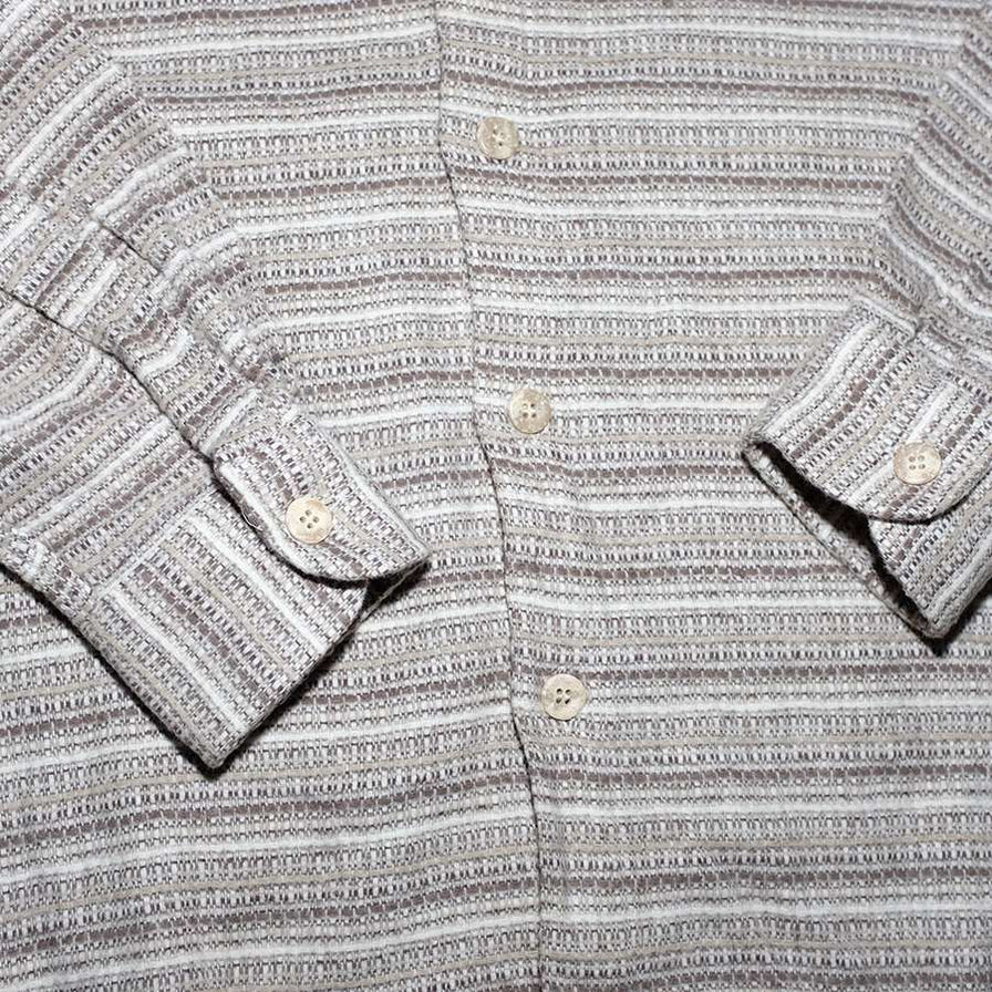 Vintage Flannell Striped Shirt XLarge