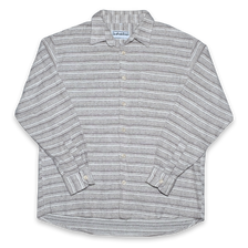 Vintage Flannell Striped Shirt XLarge