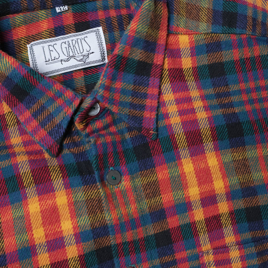 Vintage Plaid Flannell Shirt XLarge