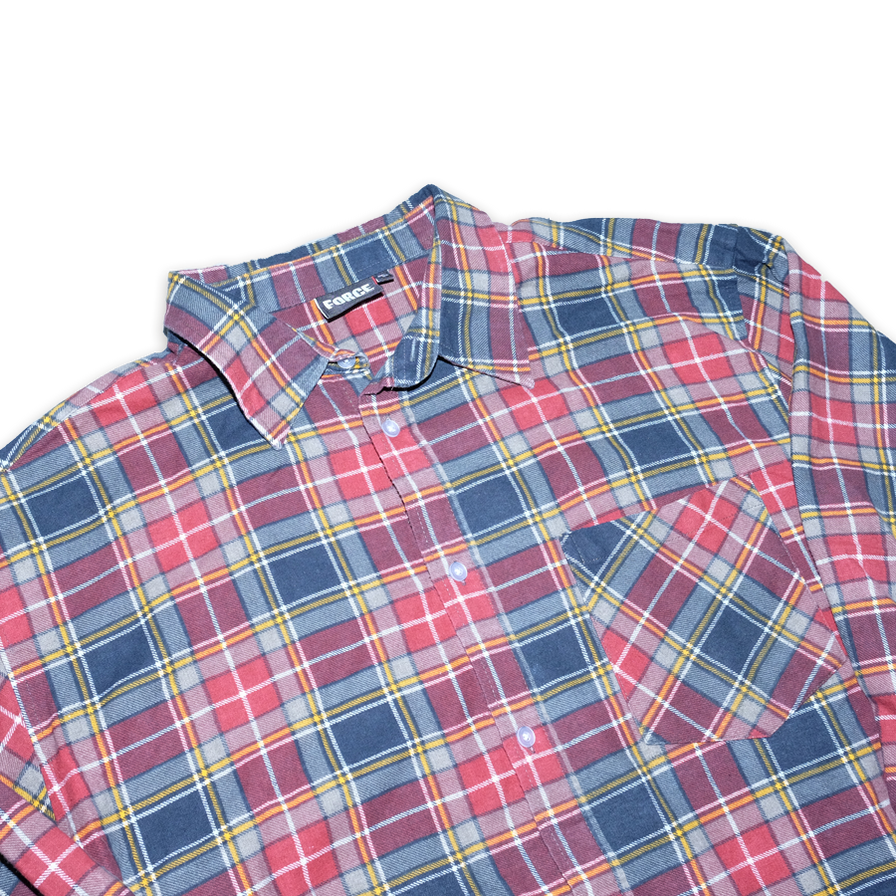 Vintage Flannel Shirt XLarge - Double Double Vintage