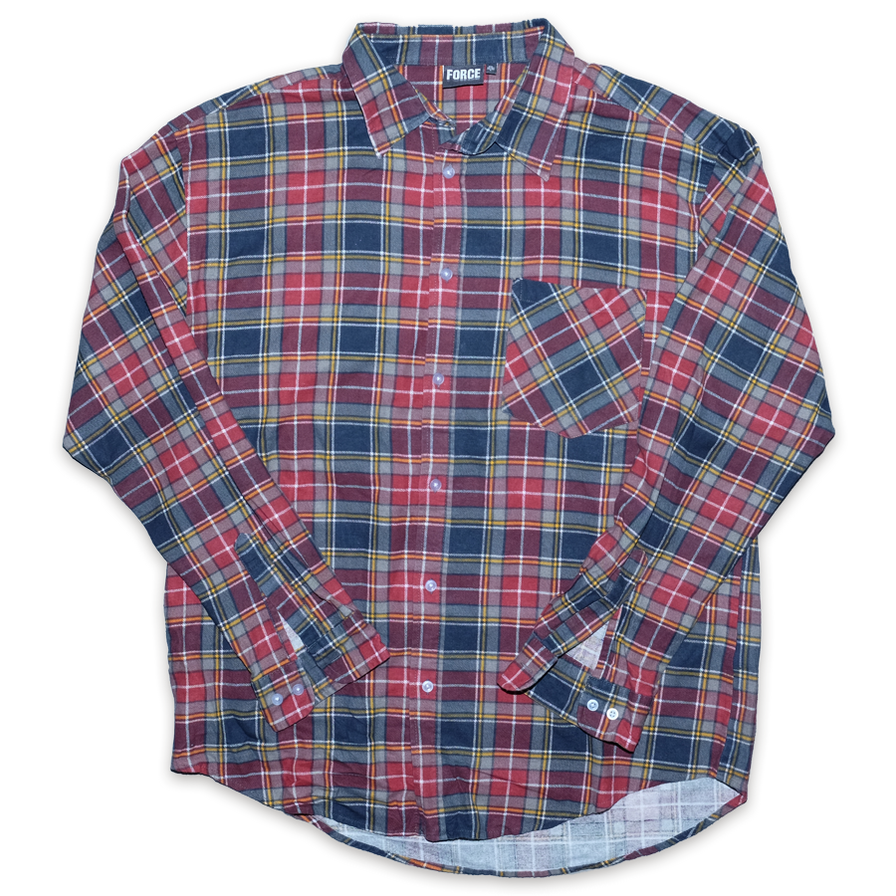 Vintage Flannel Shirt XLarge - Double Double Vintage