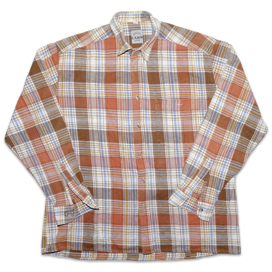 Vintage Flannell Shirt Large - Double Double Vintage
