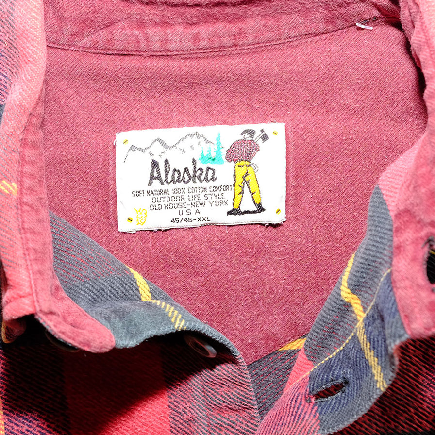 Vintage Flannell Shirt XLarge - Double Double Vintage