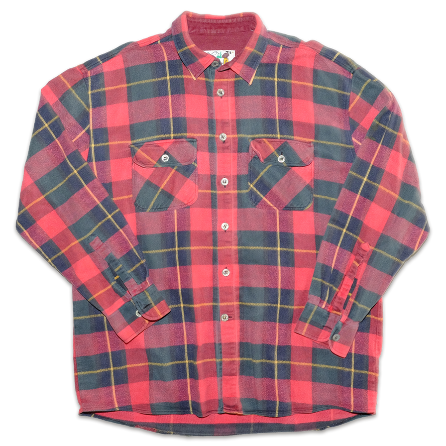 Vintage Flannell Shirt XLarge - Double Double Vintage