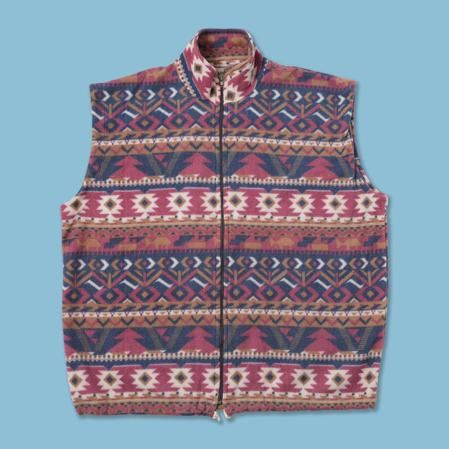 Vintage Fleece Vest XLarge