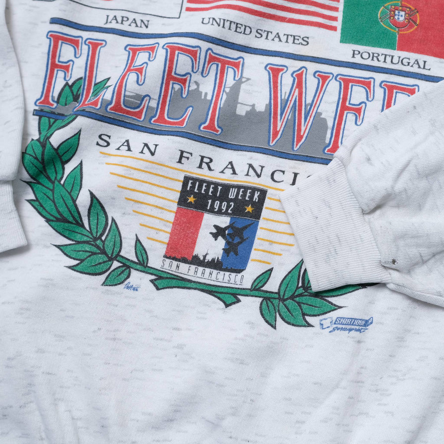 Vintage 1992 Fleet Week Sweater Large