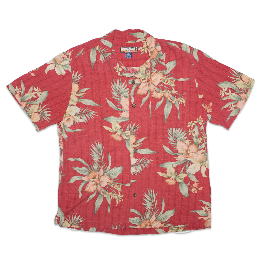 Vintage Floral Shirt Large - Double Double Vintage