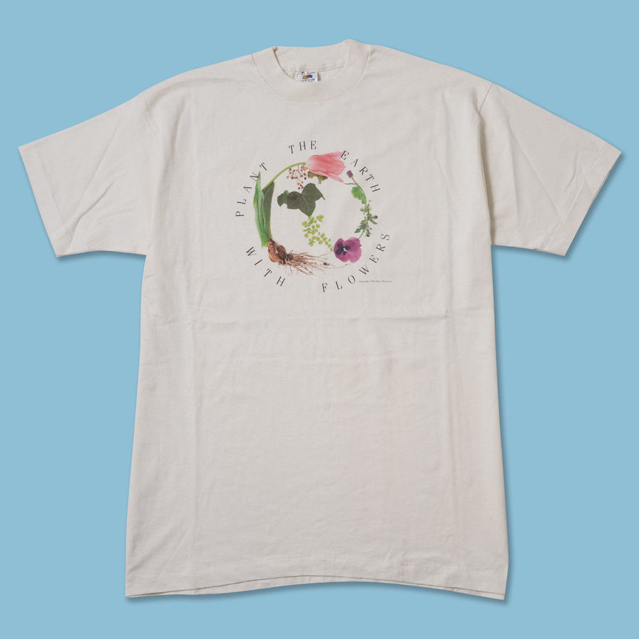 Vintage 1994 Flowers T-Shirt XLarge