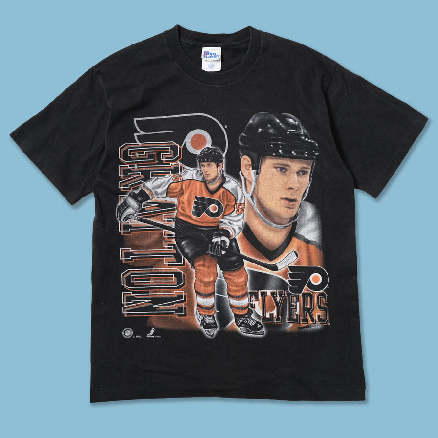 Vintage Philadelphia Flyers Gratton T Shirt Large Double Double