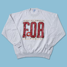 Vintage First Of America Sweater XLarge