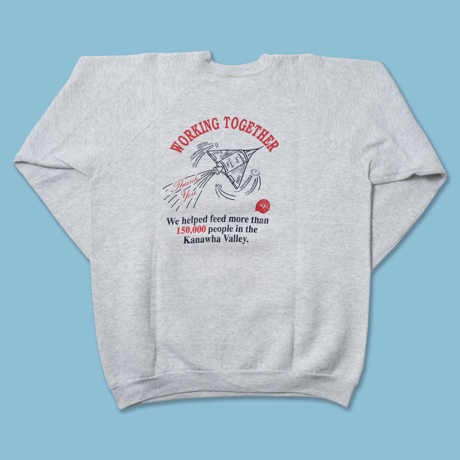 Vintage United Food Operation Sweater Large