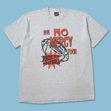 Vintage 1995 No Mercy Tour Football T-Shirt XLarge