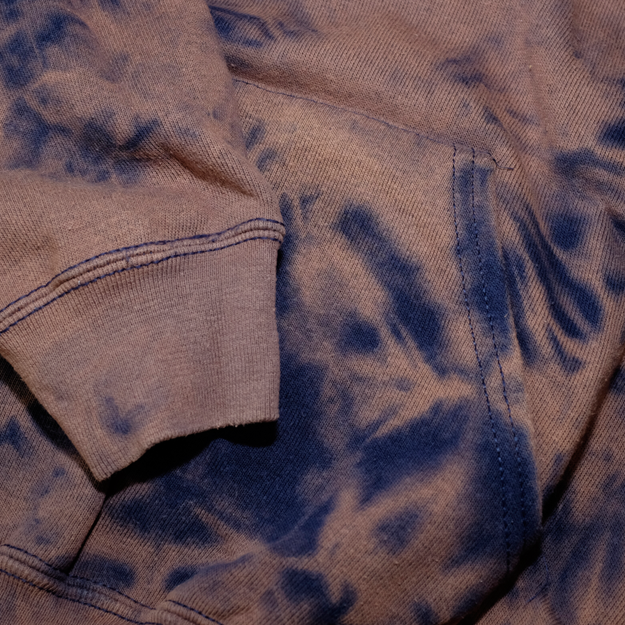 Fruit Of The Loom Hoody Bleach Small - Double Double Vintage