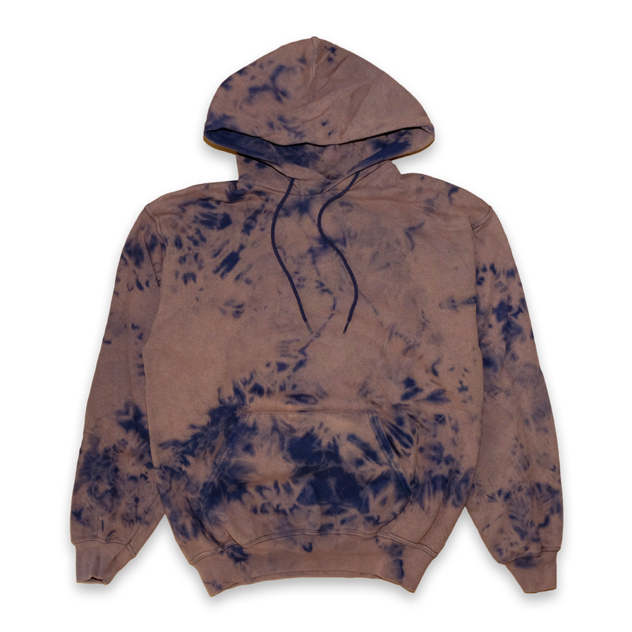 Fruit Of The Loom Hoody Bleach Small - Double Double Vintage