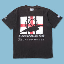 Vintage 1998 adidas World Cup England T-Shirt Medium