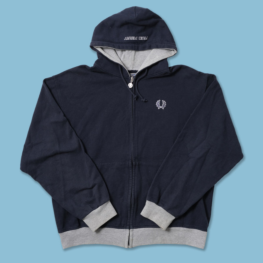Vintage Fred Perry Zip Hoody Large
