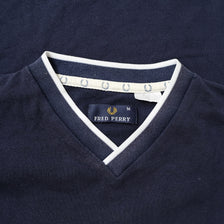 Vintage Fred Perry V-Neck T-Shirt Medium