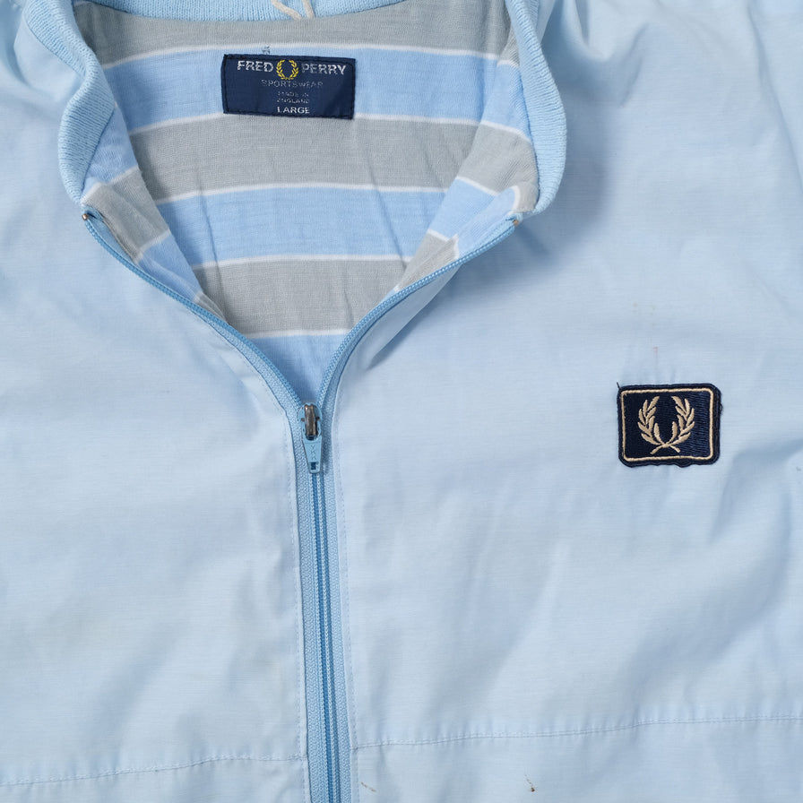 Vintage Fred Perry Light Jacket Large Double Double Vintage